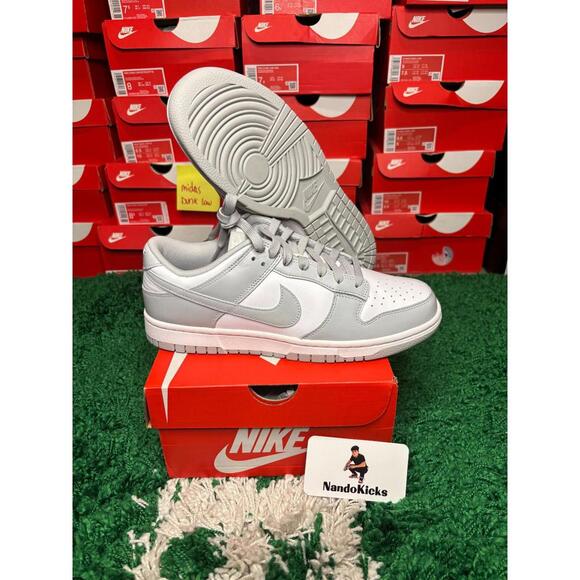 Nike Dunk Low Grey Fog Mens Size 12.5M